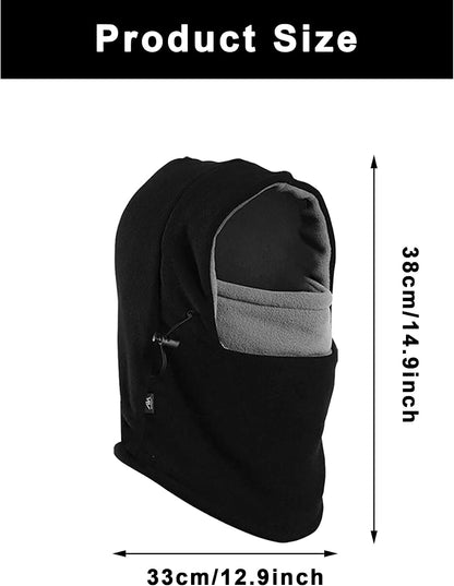 Thermal Balaclava Ski Mask for Men and Women - Winter Face and Neck Gaiter