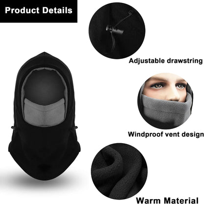 Thermal Balaclava Ski Mask for Men and Women - Winter Face and Neck Gaiter