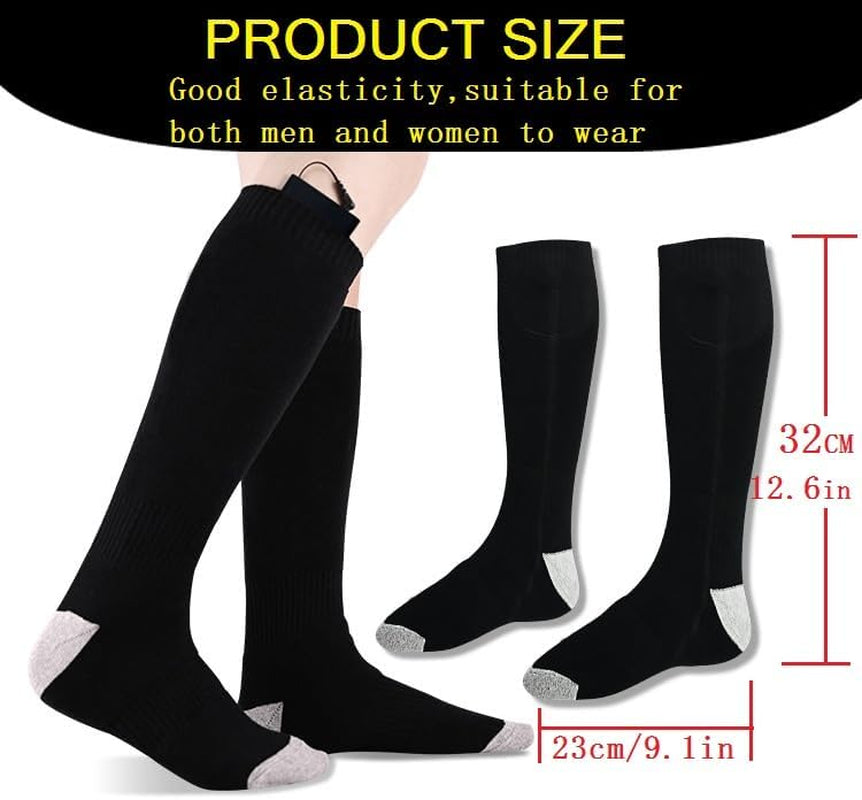 Smart Heated Socks for Men and Women with App Control – Rechargeable 8500mAh Electric Warm Socks, Washable and Ideal for Outdoor Activities, Skiing, Hunting, Cycling, and Camping – Perfect Holiday Gift