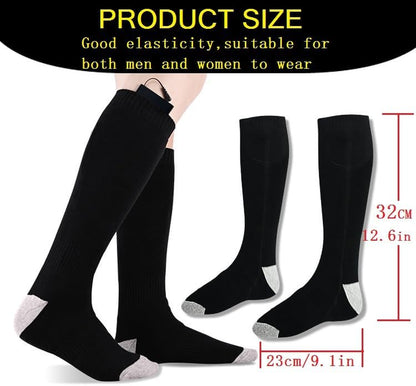 Smart Heated Socks for Men and Women with App Control – Rechargeable 8500mAh Electric Warm Socks, Washable and Ideal for Outdoor Activities, Skiing, Hunting, Cycling, and Camping – Perfect Holiday Gift